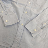 ZUCCa dayz ボタンダウンシャツ zu43fj862 長袖シャツ ブルー レディース ズッカ【中古】5-0830M∞