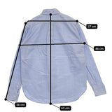 ZUCCa dayz ボタンダウンシャツ zu43fj862 長袖シャツ ブルー レディース ズッカ【中古】5-0830M∞