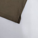 RINEN 製品染め コットン 製品洗い 長袖Ｔシャツ カットソー ロンＴ カーキ レディース リネン【中古】5-0830M∞