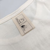 BooFooWoo/PEANUTS SNOOPY スヌーピー 半袖Ｔシャツ カットソー ベージュ レディース ブーフーウー/ピーナッツ【中古】5-0607S∞