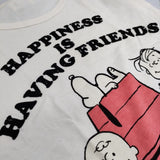 BooFooWoo/PEANUTS SNOOPY スヌーピー 半袖Ｔシャツ カットソー ベージュ レディース ブーフーウー/ピーナッツ【中古】5-0607S∞
