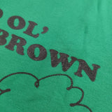 BooFooWoo/PEANUTS 新品 SNOOPY スヌーピー 半袖Ｔシャツ カットソー グリーン レディース ブーフーウー/ピーナッツ【中古】5-0607S∞