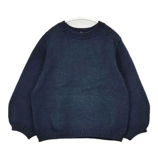 45R/45rpm インディゴチューブニットセーター 定価41800円 セーター ニット ネイビー レディース フォーティーファイブアールピーエム【中古】5-1026T∞
