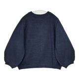 45R/45rpm インディゴチューブニットセーター 定価41800円 セーター ニット ネイビー レディース フォーティーファイブアールピーエム【中古】5-1026T∞