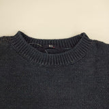 45R/45rpm インディゴチューブニットセーター 定価41800円 セーター ニット ネイビー レディース フォーティーファイブアールピーエム【中古】5-1026T∞