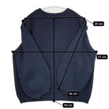 45R/45rpm インディゴチューブニットセーター 定価41800円 セーター ニット ネイビー レディース フォーティーファイブアールピーエム【中古】5-1026T∞