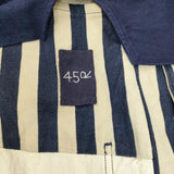 45R/45rpm 8111028 セーラーヒッコリー908VEST 定価44000円 ベスト ネイビー アイボリー レディース フォーティーファイブアールピーエム【中古】5-1021M△