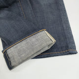 45R/45rpm 8126026 AD3000藍茜比女 加工 定価66000円 デニムパンツ ブルー レディース フォーティーファイブアールピーエム【中古】5-1021G△