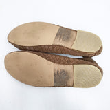 SPELTA メッシュレザー サイズ37 1/2 パンプス ブラウン レディース スペルタ【中古】5-0908G◎