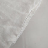 doux bleu リネン ロング 長袖 サイドポケット付 ブラウス シャツ ホワイト レディース ドゥーブルー【中古】5-0609M∞