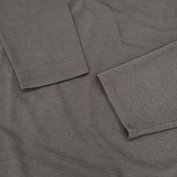 MIDIUMISOLID ギャザー モックネック ワンピース チュニック カーキ レディース ミディウミソリッド【中古】5-0830M∞