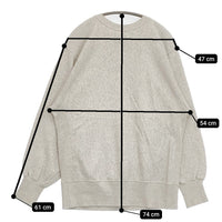 CIOTA ヴィンテージ スウェット シャツ CSLM-123 定価29700円 サイズ5 スウェット グレー メンズ シオタ【中古】5-0805M♪