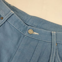 mina perhonen ns4130 upsy-daisy デニムパンツ ブルー レディース ミナペルホネン【中古】5-0830G∞