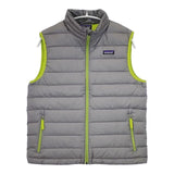 patagonia BOY'S DOWN SWEATER VEST 68221 キッズサイズ XL 14 ダウンベスト グレー レディース パタゴニア【中古】5-1026T∞