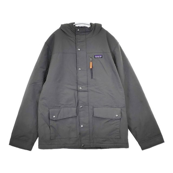 patagonia キッズ・インファーノ・ジャケット 68460 サイズXXL 16-18 中綿 裏ボア ジャケット グレー レディース パタゴニア【中古】5-1026A∞