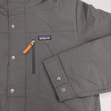 patagonia キッズ・インファーノ・ジャケット 68460 サイズXXL 16-18 中綿 裏ボア ジャケット グレー レディース パタゴニア【中古】5-1026A∞