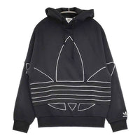 adidas スウェット プルオーバー パーカー ブラック レディース アディダス【中古】5-0830M∞