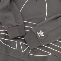 adidas スウェット プルオーバー パーカー ブラック レディース アディダス【中古】5-0830M∞