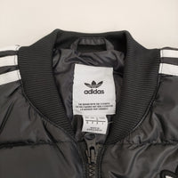 adidas SST DOWN JKT サイズS 定価18000円 FL0004 ダウンジャケット ブラック メンズ アディダス【中古】5-0905T♪