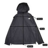 THE NORTH FACE NP21735 Coｍpact Anorak コンパクトアノラック プルオーバー ジャケット ブラック メンズ ザノースフェイス【中古】5-0830M∞