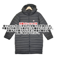 Danton MIDDLE DOWN LONG ミドルダウンロングコート サイズM DT-A0005 ダウンジャケット ダウンコート グレー レディース ダントン【中古】5-1007A◆