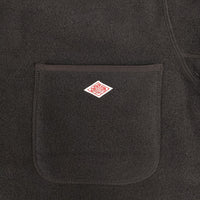Danton JD-8998 クルーネックフリースプルオーバー サイズ40 カットソー ブラック レディース ダントン【中古】5-0914T△
