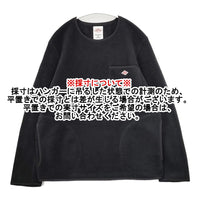 Danton JD-8998 クルーネックフリースプルオーバー サイズ40 カットソー ブラック レディース ダントン【中古】5-0914T△