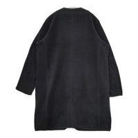 Danton JD-8992 フリースカラーレスコート サイズ38 コート ネイビー レディース ダントン【中古】5-0914T△