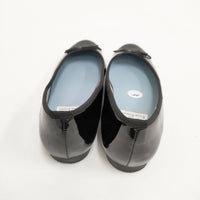 Emma Francis エマフランシス エナメル サイズ22.5cm バレエシューズ レインシューズ パンプス ブラック レディース【中古】5-0908G◎