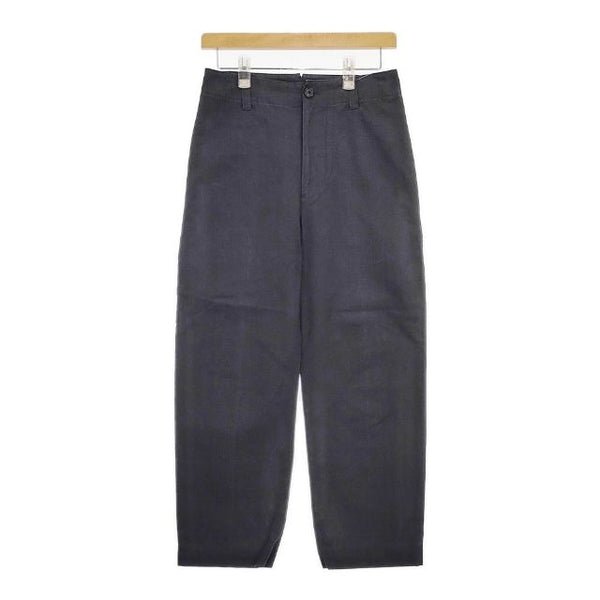 MARGARET HOWELL DRY COTTON LINEN 578-2143007 パンツ 22SS チャコールグレー レディース マーガレットハウエル【中古】5-0609M∞