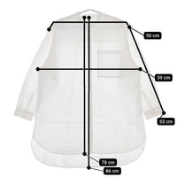 JOURNAL STANDARD relume コットンオーバーサイズシャツ チュニック ブラウス シャツ ホワイト レディース ジャーナルスタンダードレリューム【中古】5-0609M∞