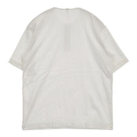 SCYE BASICS ヘンリーネック ワッペン 刺繍 サイズ36 半袖Ｔシャツ カットソー オフホワイト レディース サイベーシックス【中古】5-0830S∞