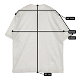 SCYE BASICS ヘンリーネック ワッペン 刺繍 サイズ36 半袖Ｔシャツ カットソー オフホワイト レディース サイベーシックス【中古】5-0830S∞