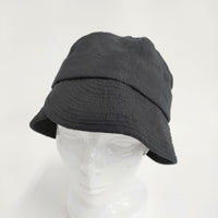 Nine Tailor DIASCIA HAT 91-N-1228 帽子 リネン ハット ブラック レディース ナインテイラー【中古】5-0429M♪