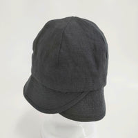 Nine Tailor DIASCIA HAT 91-N-1228 帽子 リネン ハット ブラック レディース ナインテイラー【中古】5-0429M♪