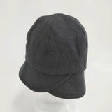 Nine Tailor DIASCIA HAT 91-N-1228 帽子 リネン ハット ブラック レディース ナインテイラー【中古】5-0429M♪