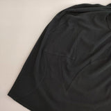 JURGEN LEHL J0172US501 切替 パッチワーク コットン ロングスカート ブラック レディース ヨーガンレール【中古】5-0830M∞