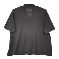 JURGEN LEHL J0102UB937 サークル刺繍 ヘンプコットン うずまき  半袖Ｔシャツ カットソー チャコールグレー レディース ヨーガンレール【中古】5-0606S△