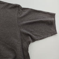 JURGEN LEHL J0102UB937 サークル刺繍 ヘンプコットン うずまき  半袖Ｔシャツ カットソー チャコールグレー レディース ヨーガンレール【中古】5-0606S△