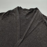 JURGEN LEHL J0102UB937 サークル刺繍 ヘンプコットン うずまき  半袖Ｔシャツ カットソー チャコールグレー レディース ヨーガンレール【中古】5-0606S△