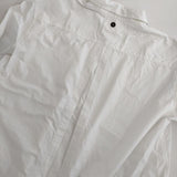 Omar Afridi イングランド製 コットン シャツワンピ ワンピース ホワイト レディース オマールアフリディ【中古】5-0827M∞