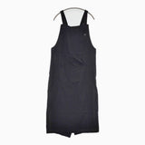 Y's コットンリネンツイルドレス YE-D16-007 サロペットスカート サロペット ブラック レディース ワイズ/Yohji【中古】5-1021M△