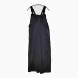Y's コットンリネンツイルドレス YE-D16-007 サロペットスカート サロペット ブラック レディース ワイズ/Yohji【中古】5-1021M△