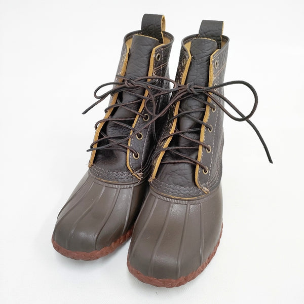 L.L.Bean ビーンブーツ8 6ホール バイソン サイズ8 26cm 274563 ブーツ ダークブラウン メンズ エルエルビーン【中古】5-0911G◎