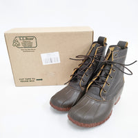 L.L.Bean ビーンブーツ8 6ホール バイソン サイズ8 26cm 274563 ブーツ ダークブラウン メンズ エルエルビーン【中古】5-0911G◎