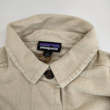 patagonia 42425 ヘビーウェイトフィヨルドフランネルオーバーシャツ 定価22000円 長袖シャツ 23AW ベージュ レディース パタゴニア【中古】5-0917T∞