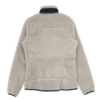 patagonia 23074 W's クラシックレトロXジャケット サイズS ボア ブルゾン 23AW アイボリー ネイビー レディース パタゴニア【中古】5-0914T△