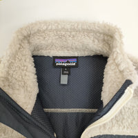 patagonia 23074 W's クラシックレトロXジャケット サイズS ボア ブルゾン 23AW アイボリー ネイビー レディース パタゴニア【中古】5-0914T△