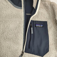 patagonia 23074 W's クラシックレトロXジャケット サイズS ボア ブルゾン 23AW アイボリー ネイビー レディース パタゴニア【中古】5-0914T△