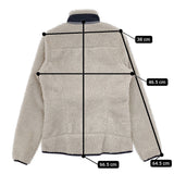 patagonia 23074 W's クラシックレトロXジャケット サイズS ボア ブルゾン 23AW アイボリー ネイビー レディース パタゴニア【中古】5-0914T△